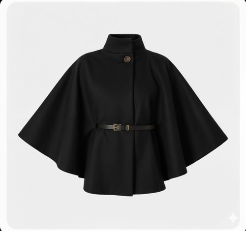 Dielina Pelerine Coat