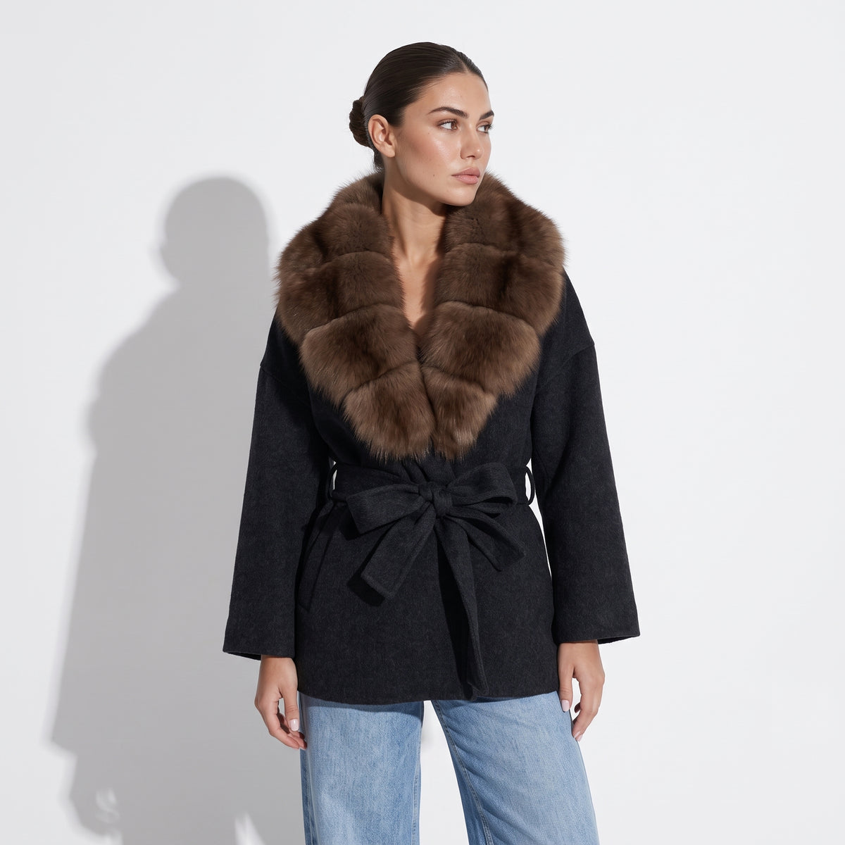 "Reina" Wool Coat