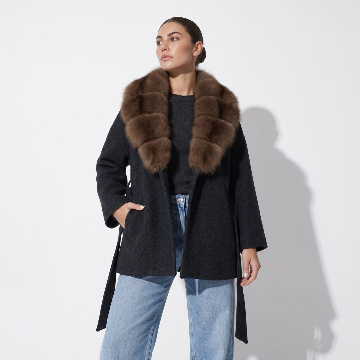 "Reina" Wool Coat