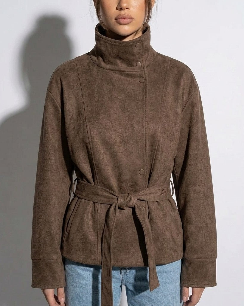"Diane" Suede Jacket