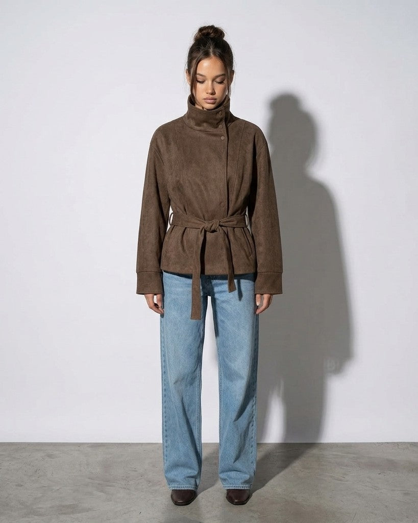 "Diane" Suede Jacket
