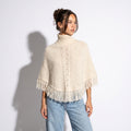 "Julia" Knitted Poncho