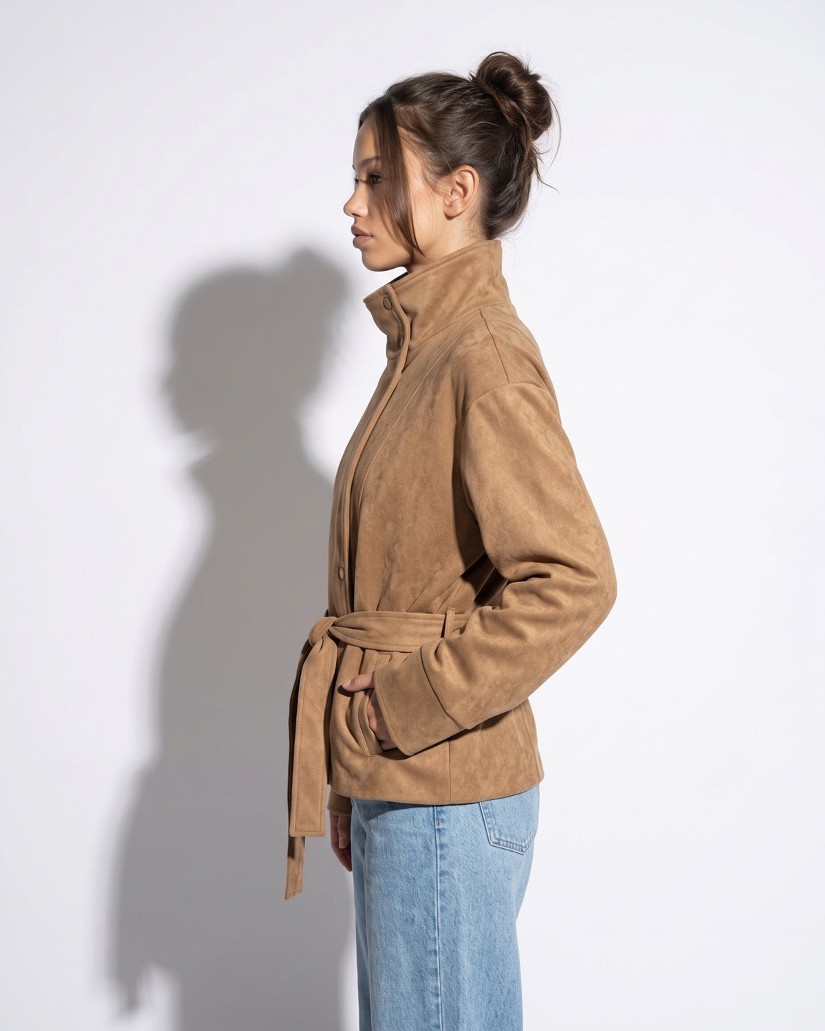 "Diane" Suede Jacket
