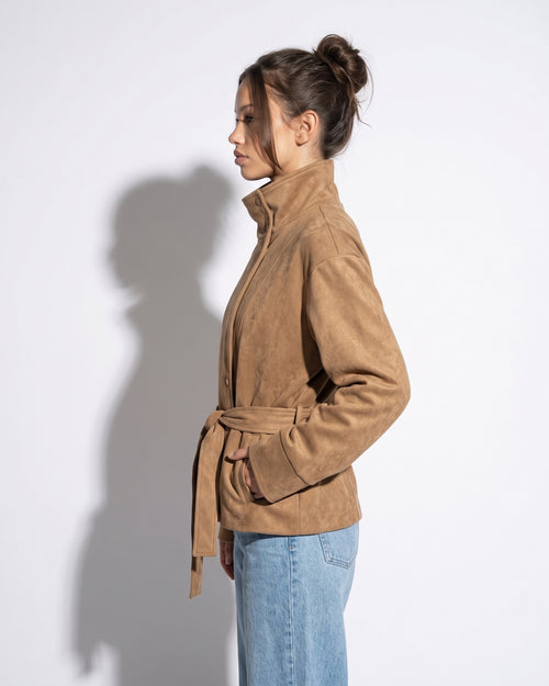 "Diane" Suede Jacket