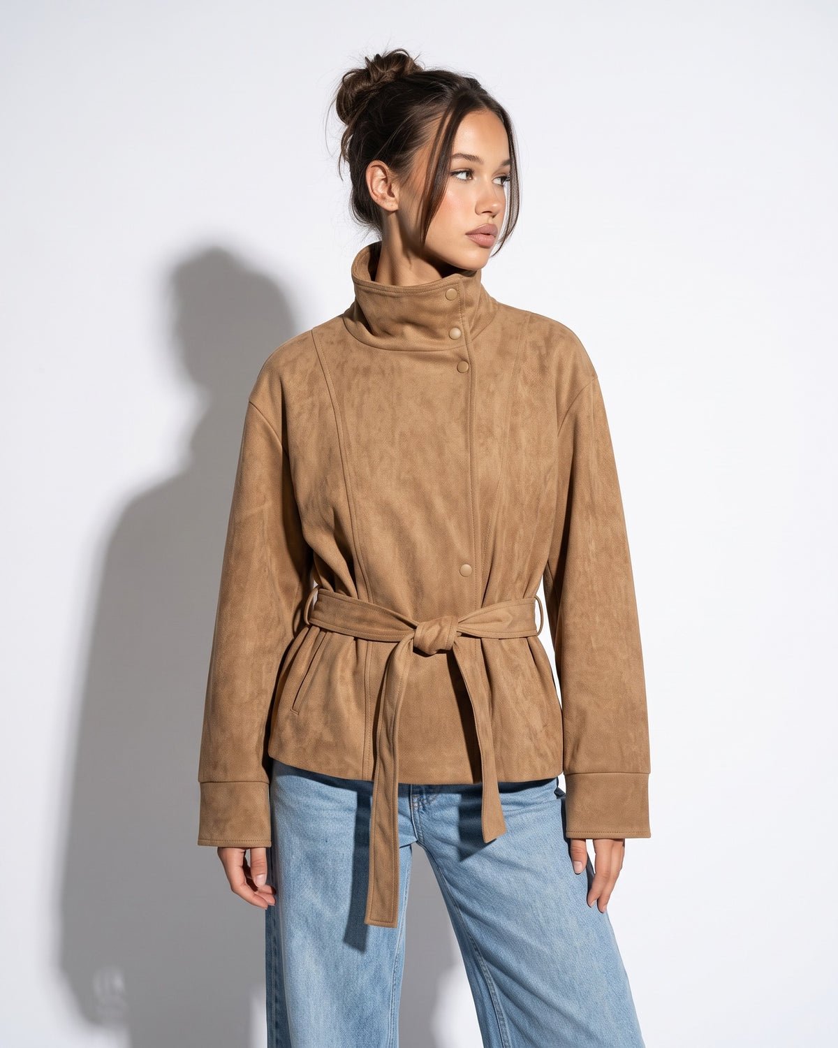 "Diane" Suede Jacket